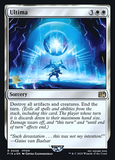 Ultima — Final Fantasy Promos 38s
