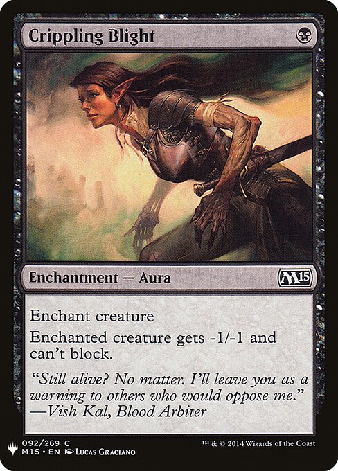 Flagelo Incapacitante — The List M15-92