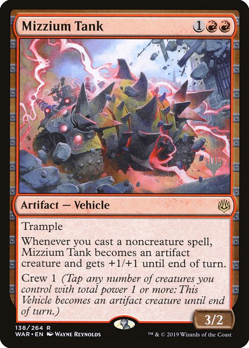 Tanque de Mizzium — War of the Spark Promos 138p