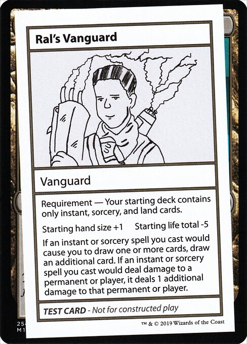 Ral's Vanguard — Mystery Booster Playtest Cards 2021 1