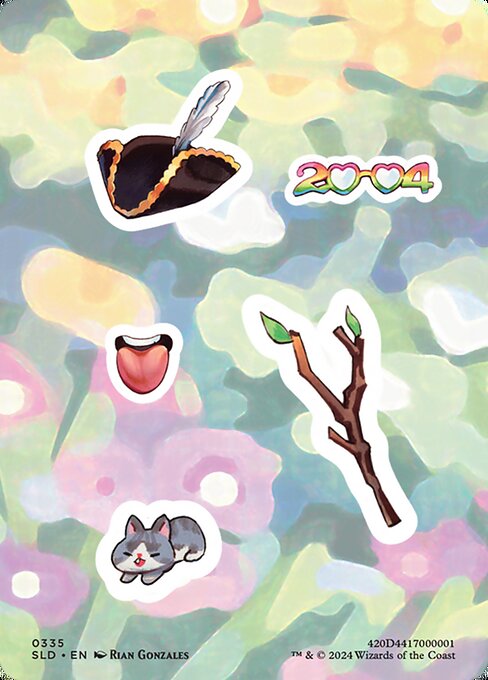 Sticker sheet — Pick 'em & Stick 'em 335