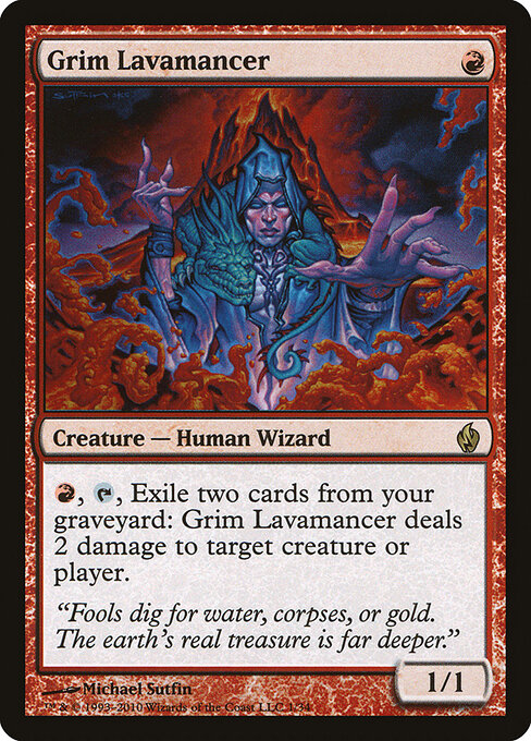 Lavamante Implacável — Premium Deck Series: Fire and Lightning 1