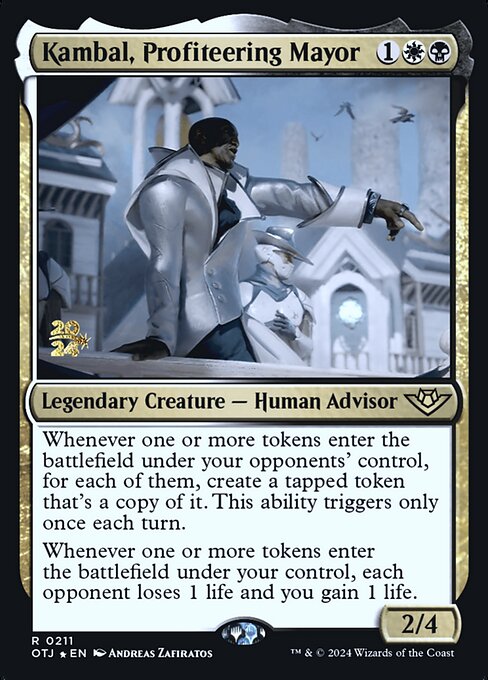 Kambal, Prefeito Especulador — Outlaws of Thunder Junction Promos 211s