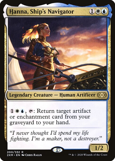 Hanna, Navegadora — Double Masters 200