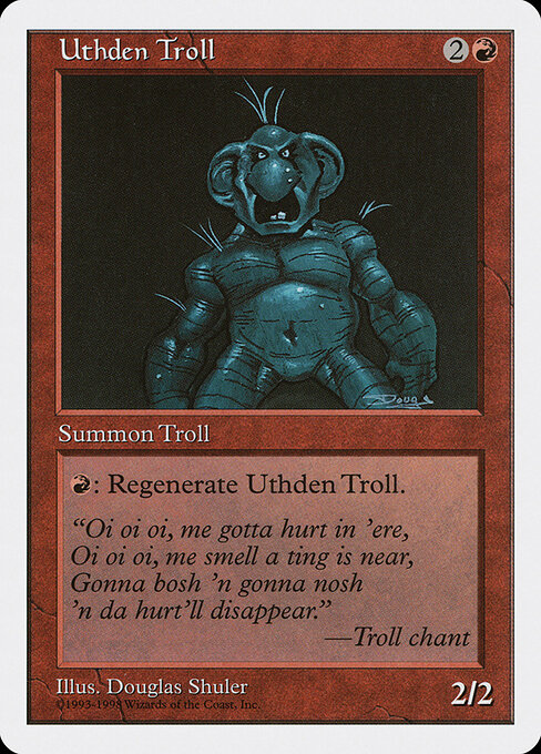 Trol de Uthden — Anthologies 50