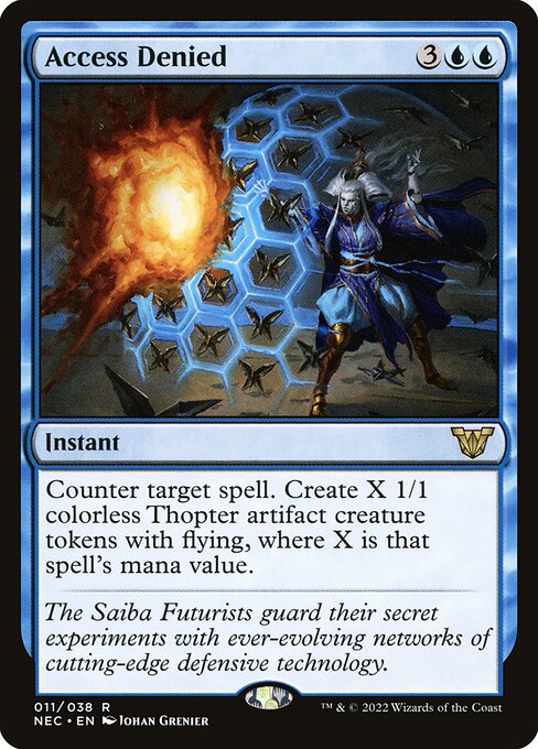 Acesso Negado — Neon Dynasty Commander 11
