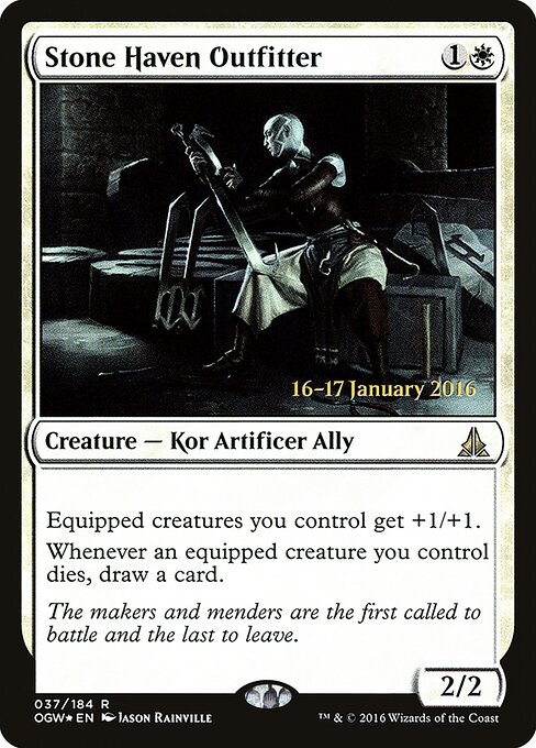 Aparelhadora do Refúgio de Pedra — Oath of the Gatewatch Promos 37s