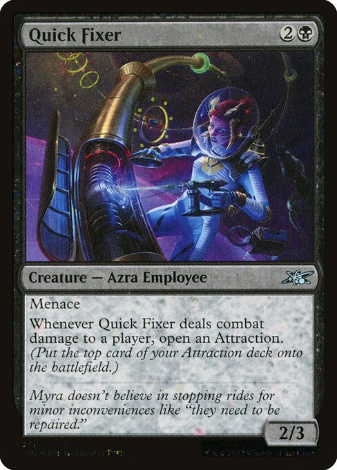 Quick Fixer — Unfinity 371