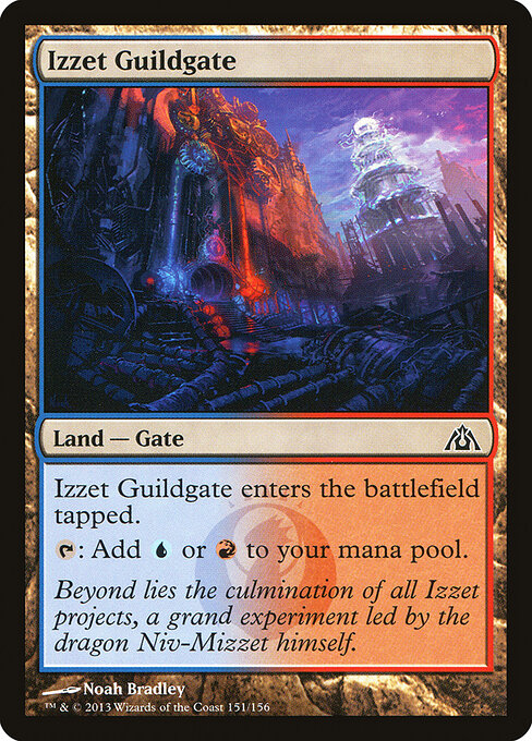 Portão da Guilda Izzet — Dragon's Maze 151