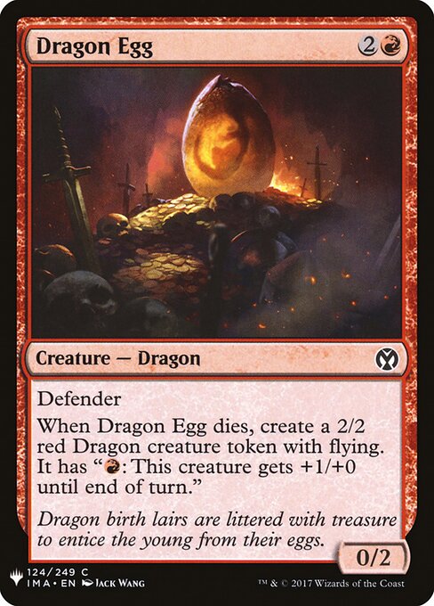 Ovo de Dragão — The List IMA-124