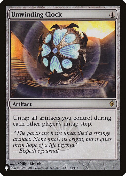 Relógio Reversor — The List NPH-164