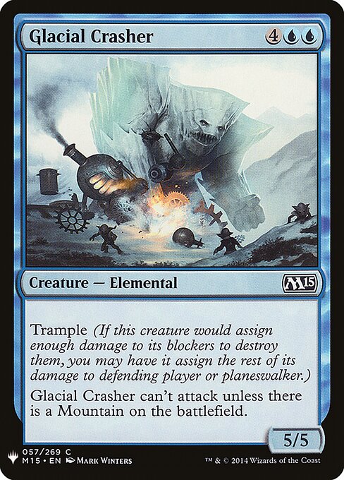 Esmagador Glacial — The List M15-57