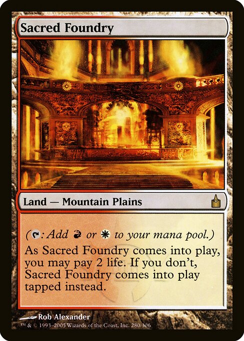 Fundição Sagrada — Ravnica: City of Guilds 280