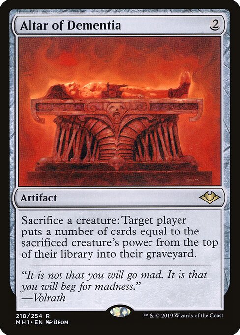 Altar da Demência — Modern Horizons 218