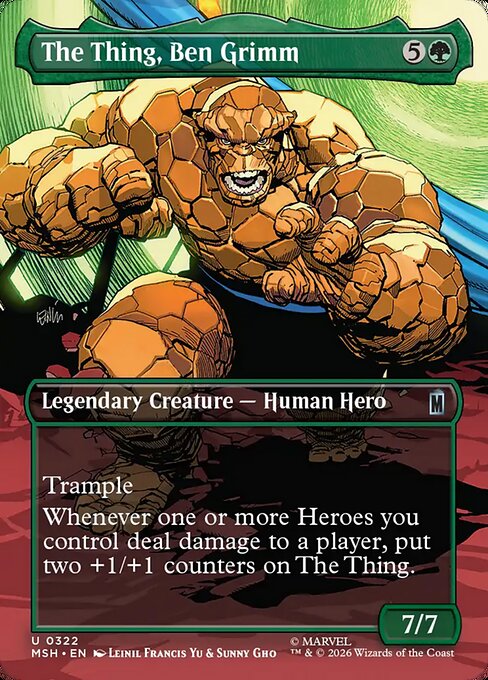 The Thing, Ben Grimm — Marvel Super Heroes 322