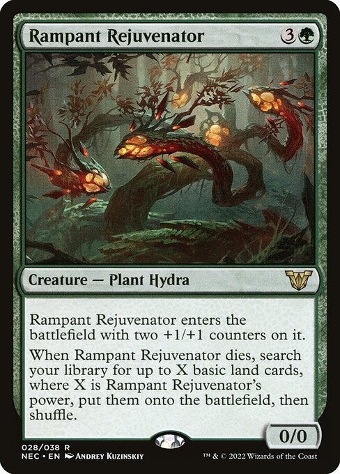 Rejuvenescedor Desenfreado — Neon Dynasty Commander 28