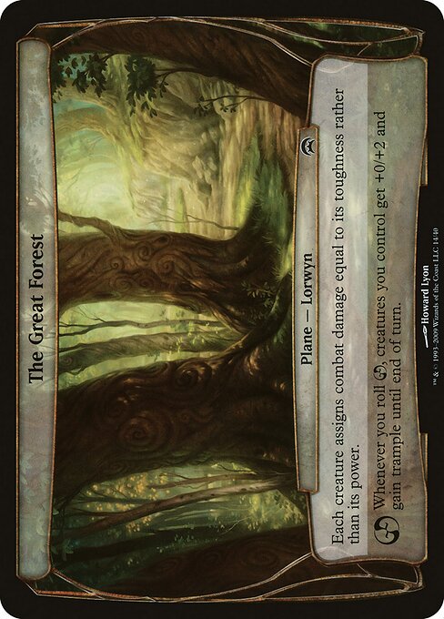 A Grande Floresta — Planechase Planes 14