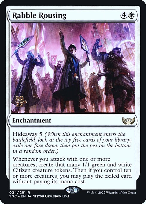 Instigar a Multidão — Streets of New Capenna Promos 24s
