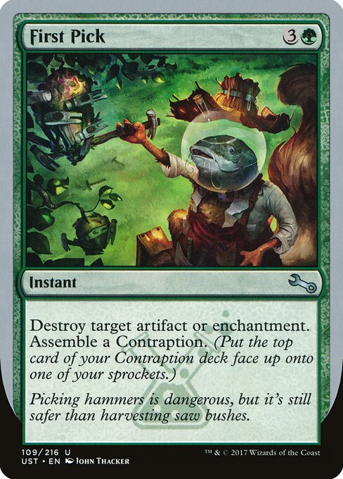 First Pick — Unstable 109