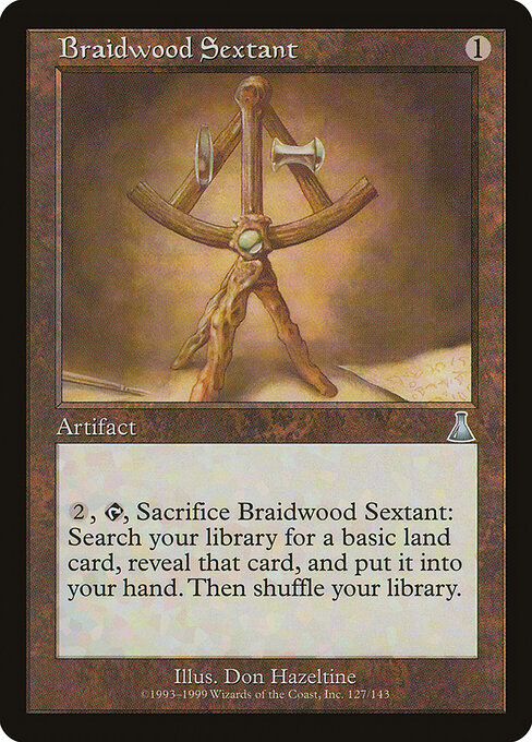 Sextante de Braidwood — Urza's Destiny 127