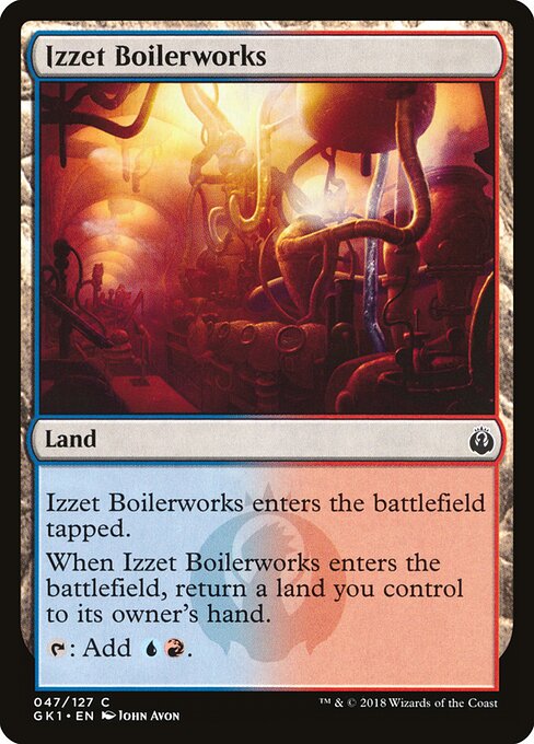 Fábrica de Caldeira Izzet — GRN Guild Kit 47