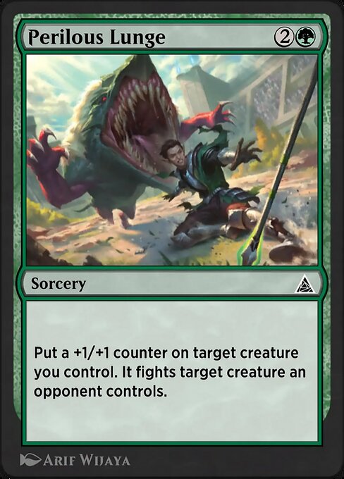 Perilous Lunge — Through the Omenpaths 111