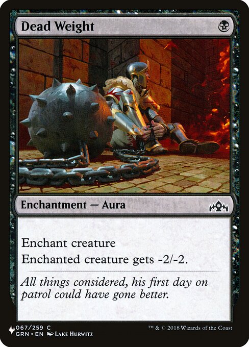 Peso Morto — The List GRN-67