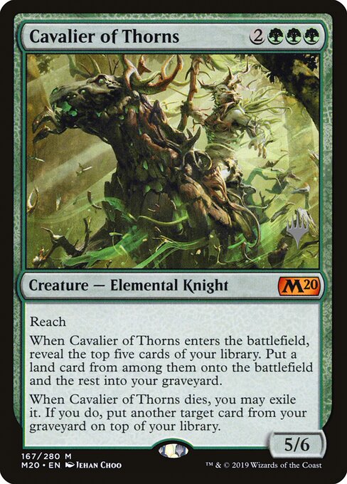 Cavaleiro dos Espinhos — Core Set 2020 Promos 167p