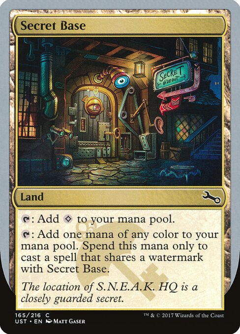 Secret Base — Unstable 165b