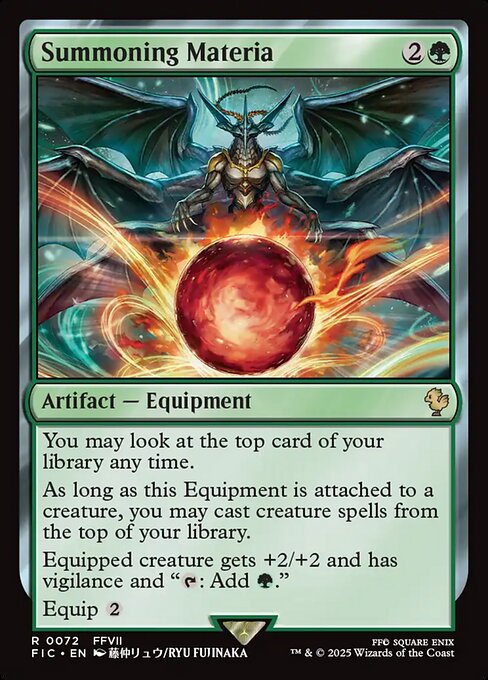 Summoning Materia
