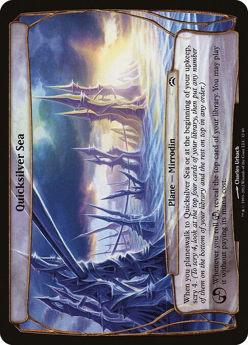 Quicksilver Sea — Planechase 2012 Planes 32