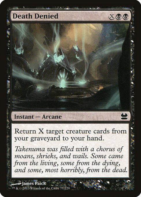 Morte Recusada — Modern Masters 77