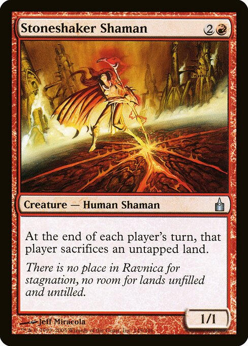 Xamã Sacode-Pedra — Ravnica: City of Guilds 145
