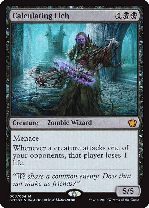 Lich Calculista — Game Night 2019 3