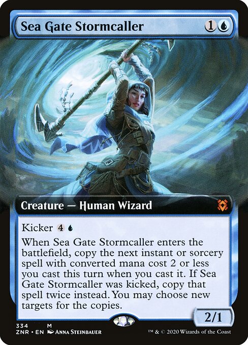 Evocadora de Tormenta de Portão Marinho — Zendikar Rising 334