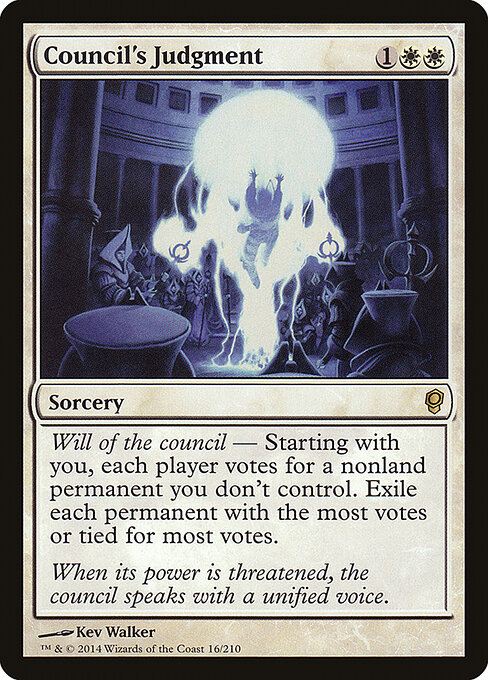 Council's Judgment — Conspiracy 16