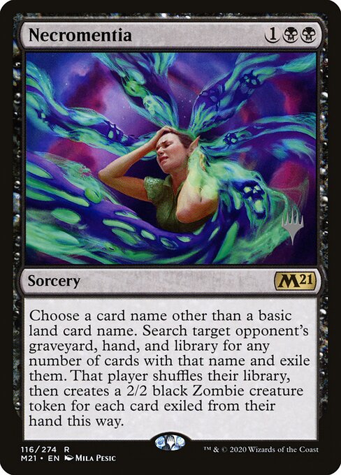Necromência — Core Set 2021 Promos 116p