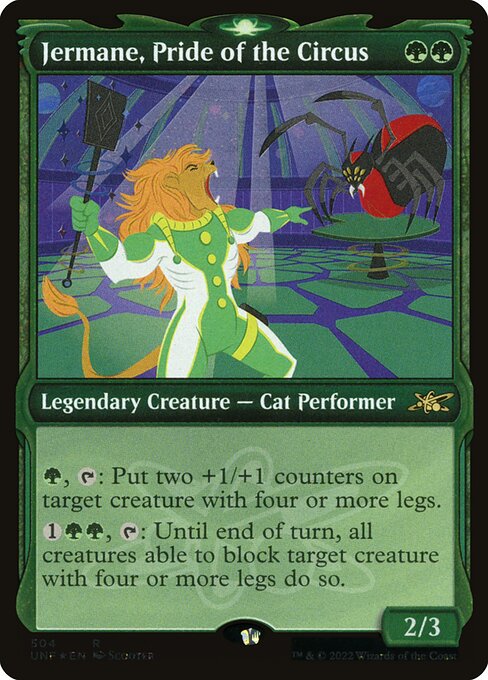 Jermane, Pride of the Circus — Unfinity 504