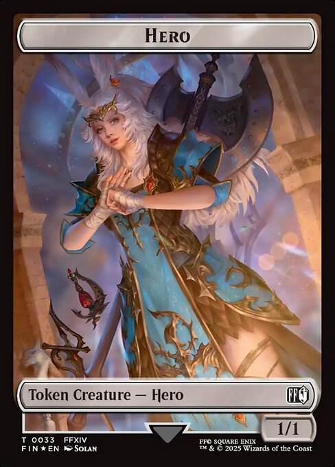 Hero — Final Fantasy Tokens 33