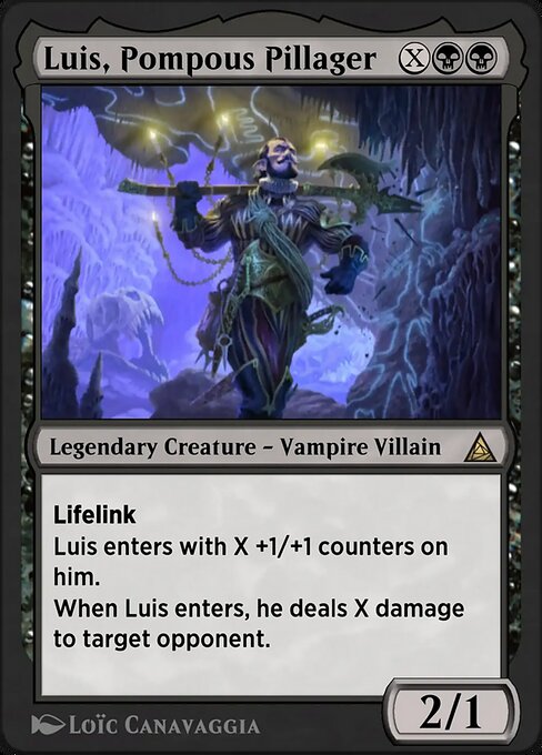 Luis, Pompous Pillager — Through the Omenpaths 60