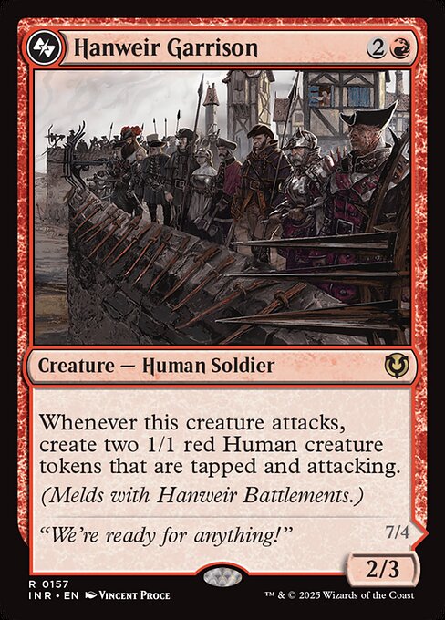 Guarnição de Hanweir — Innistrad Remastered 157