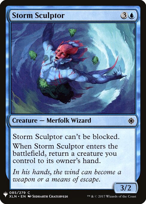 Escultor de Tempestades — The List XLN-85
