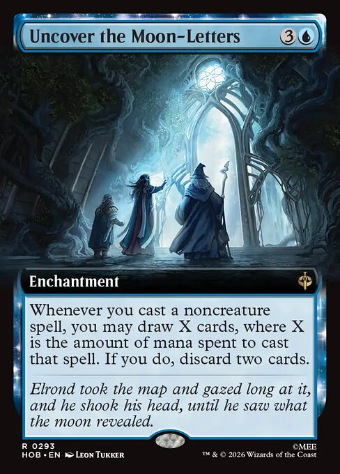 Uncover the Moon-Letters — The Hobbit 293