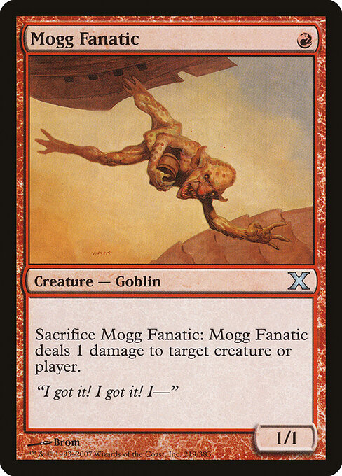 Mogg Fanático — Tenth Edition 219