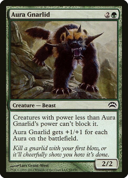 Gnarlid de Aura — Planechase 2012 55