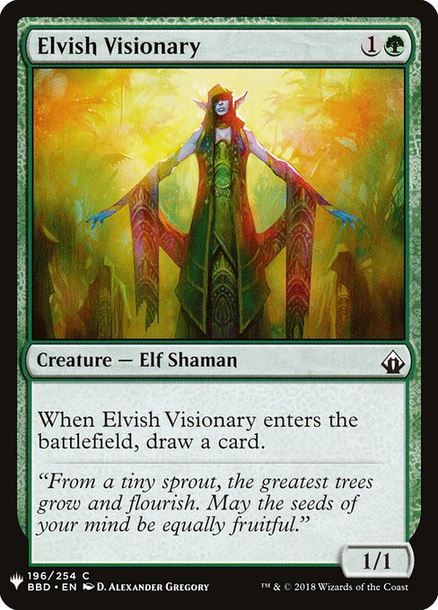 Visionário Élfico — The List BBD-196