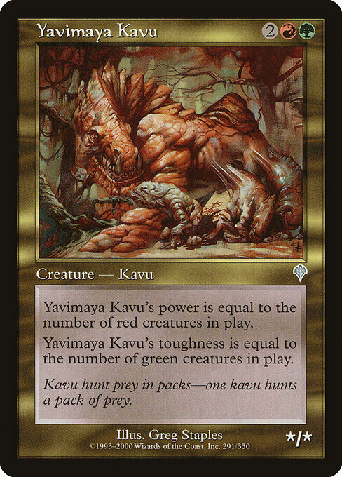 Kavu de Yavimaya — Invasion 291