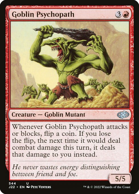 Goblin Psicopata — Jumpstart 2022 544