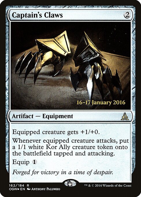 Garras do Capitão — Oath of the Gatewatch Promos 162s