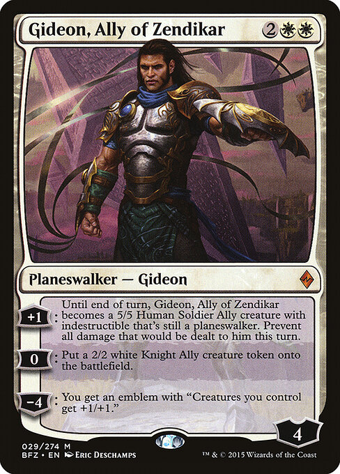 Gideon, Aliado de Zendikar — Battle for Zendikar 29
